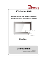 Winmate W07IB3S-PCO1-POE User manual