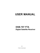 EchoStar DSB-707 FTA User manual