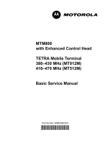 Motorola MT912M Basic Service Manual