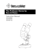 Ken A Vision Professor Stereo ESH200 User manual