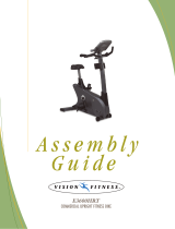 Vision Fitness E3600HRT Assembly Manual