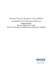 Brooks Expert Support Tool V5.10.0.0 / V5.8.0.0 Operating instructions