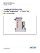 Brooks SLA7000 Mass Flow User manual