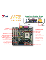 AOpen MX3W-E2L Easy Installation Manual