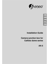 Eneo AK-5 Callisto dome series Installation guide