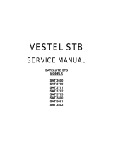 VESTEL SAT 3702 User manual