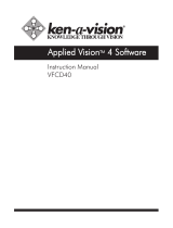 Ken A Vision Applied Vision 4 User manual