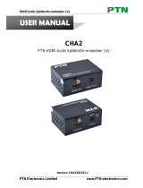 PTN CHA2 User manual