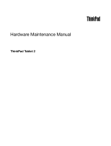 Lenovo ThinkPad 8 Hardware Maintenance Manual