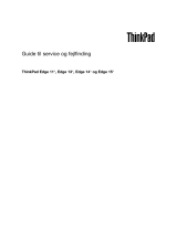 Lenovo ThinkPad Edge 13 Troubleshooting Manual