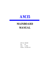 FIC AM35 User manual