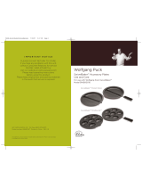 Wolfgang Puck Center Fill Bakeware Set User guide