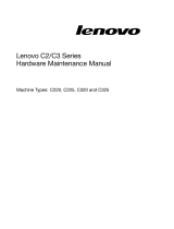 Lenovo C3 Series Hardware Maintenance Manual