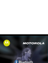 Motorola Bluetooth Wireless Headset User manual