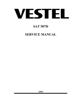 VESTEL SAT 507D User manual