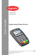 Ingenico IPP3x0-X1T series User manual