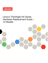 Lenovo ThinkAgile HX3320 Hardware Replacement Manual