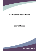 Foxconn H77M-S User manual