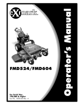 Exmark Turf Ranger FMD604 User manual