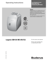 Buderus Logano GB125 BE US Operating Instructions Manual