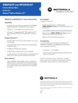 Motorola WPCI810G Firmware Release Notes