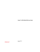 Oracle NVME User manual