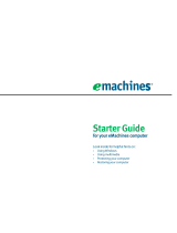eMachines T3656 Starter Manual