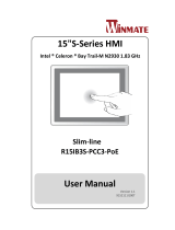 Winmate R15IB3S-PCC3-PoE User manual