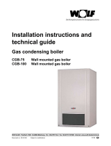 Wolf CGB-100 Installation And Technical Manual