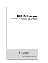 Winmate IB32 User manual