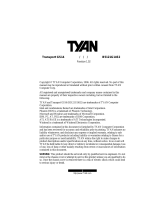 Tyan B5121G14S2 User manual