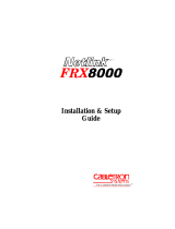 Cabletron Systems Netlink FRX8000 Installation And Setup Manual