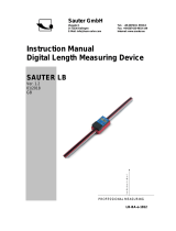 sauter LB User manual