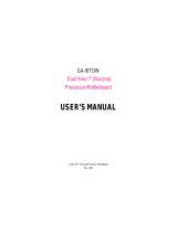 Gigabyte GA-9ITDW User manual