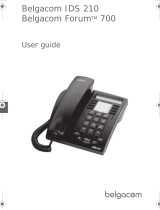 BELGACOM IDS 210 User manual