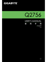 Gigabyte Q2756 User manual