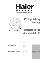 Haier FFM0180HVCR - 10-03 User manual
