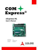 ADLINK Technology cExpress-HL User manual