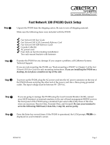 Cabletron Systems FN100 Quick Setup Manual