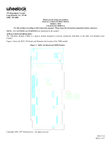 Wheelock TBM Installation guide