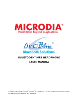 Microdia Bluetooth MP3 Headphone User manual
