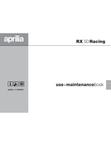 APRILIA 2010 RX 50 User manual