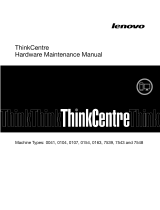 Lenovo ThinkCentre A85 Hardware Maintenance Manual