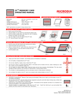 Microdia CF Operating instructions