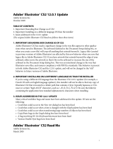 Adobe ILLUSTRATOR CS2 12.0.1 User manual