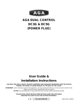 AGA Dual Control 3 and 5 Oven Duel Fuel User and Installation Guide