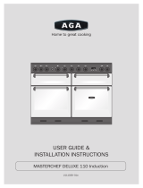 AGA Masterchef Deluxe 110 Induction Owner's manual