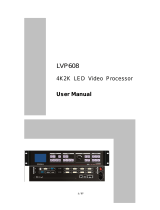 Vdwall LVP608 User manual