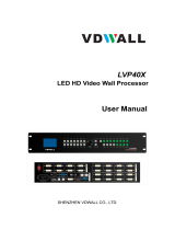 Vdwall LVP40X User manual