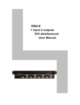 Vdwall DS4-8 spliter User manual